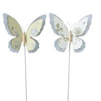 Tuinsteker vlinder Peona 20xh112cm - thumbnail
