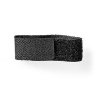 Nedis CMGC23016BK Kabelmanagement Klittenband Vergrendeld 6 Stuks Nylon Zwart