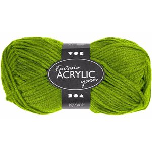 Groen acryl 3-draads garen 80 meter