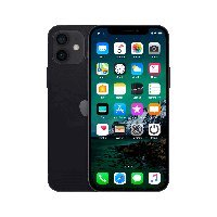 Refurbished iPhone 12 128 GB Zwart Gebruikt