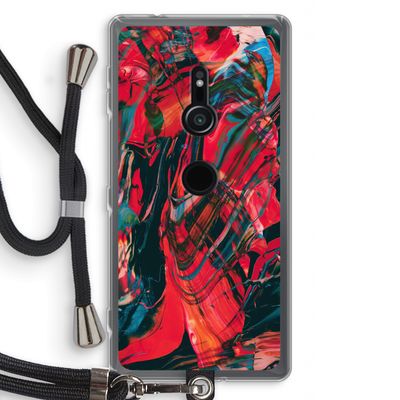 Endless Descent: Sony Xperia XZ2 Transparant Hoesje met koord