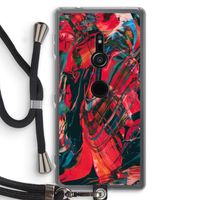 Endless Descent: Sony Xperia XZ2 Transparant Hoesje met koord