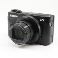 Canon Powershot G7X mark II + leather case occasion