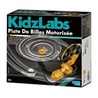 4M wetenschap en spel - bouw je eigen elektrische knikkerbaan - bouwpakket - kidzlabs - 5+