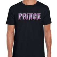 Prince / muziek fun t-shirt zwart voor heren 2XL  -