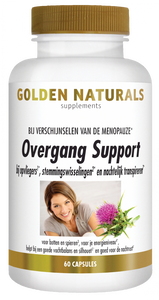 Golden Naturals Overgang Support Capsules