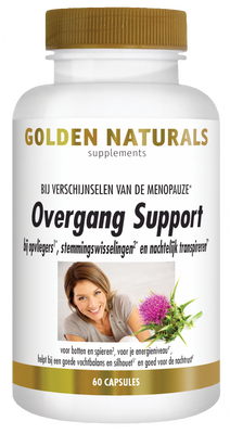 Golden Naturals Overgang Support Capsules