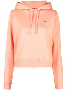 Diesel hoodie à patch logo - Orange