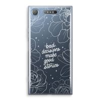 Good stories: Sony Xperia XZ1 Transparant Hoesje