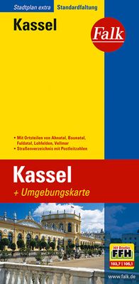 Stadsplattegrond Kassel | Falk Ostfildern Stadsplattegrond Kassel | Falk Ostfildern