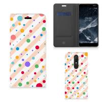 Nokia 5.1 (2018) | Hoesje met Magneet | Dots