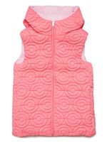 Marni Kids gilet matelassé à capuche - Rose