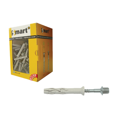 pgb-Europe SMART | Nagelplug met metrisch draadeind M7x40 | 100 st SM0SPMN01070040E