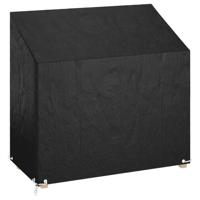 Tuinbankhoes met 8 oogjes 130x70x70/88 cm polyetheen - thumbnail