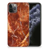 Apple iPhone 11 Pro | TPU | Siliconen hoesje | Marmer Bruin