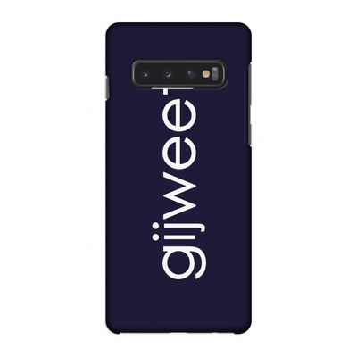 Gijweet: Samsung Galaxy S10 4G Volledig Geprint Hoesje