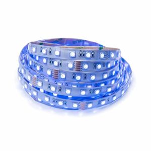 LED strip blauw indoor 8 x 0,25mm 300 LED's blauw 5M Tronix