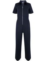 Sweaty Betty Retro jumpsuit met rits - Blauw - thumbnail