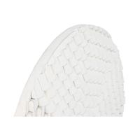 Decoratieve figuren Home ESPRIT Wit Modern 90 x 4 x 90 cm