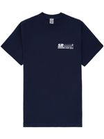 Sporty & Rich t-shirt SR Running Club en coton - Bleu