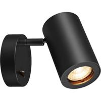 SLV 4024163190213 1000729 Wandlamp GU10 Zwart