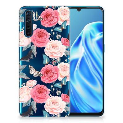 OPPO A91 | TPU Case | Butterfly Roses OPPO A91 | TPU Case | Butterfly Roses