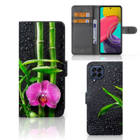 Samsung Galaxy M53 Hoesje Orchidee - thumbnail