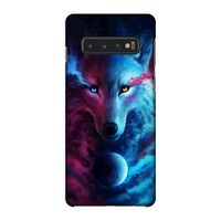 Where Light And Dark Meet: Samsung Galaxy S10 4G Volledig Geprint Hoesje