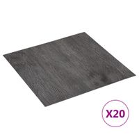 VidaXL Vloerplanken 20 st zelfklevend 1,86 m² pvc bruin