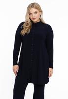 Yoek Blouse | Blauw | Maat 42/44