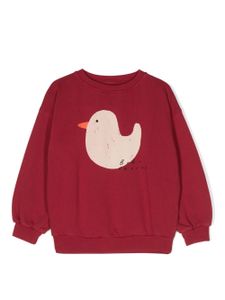 Bobo Choses sweat à imprimé graphique - Rouge