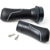 Shimano Gazelle handvatten met draaibel - 105mm - zwart