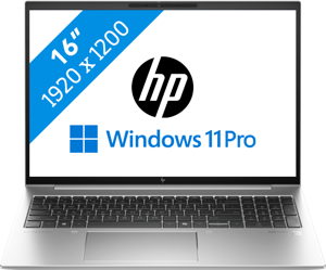 HP EliteBook 860 G11 Intel Core Ultra 7 155U Laptop 40,6 cm (16") WUXGA 16 GB DDR5-SDRAM 512 GB SSD Wi-Fi 6E (802.11ax) Windows 11 Pro Zilver