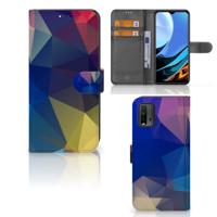 Xiaomi Redmi 9T | Poco M3 | Book Case | Polygon Dark Xiaomi Redmi 9T | Poco M3 | Book Case | Polygon Dark