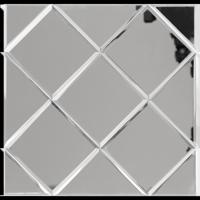 Zelfklevende Mozaïek Tegel - Afimera Silver Glass - Zilver - 300x300x4mm