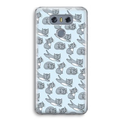 Poezen: LG G6 Transparant Hoesje