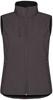 Clique 0200916 Classic Softshell Vest Lady - Donkergrijs - S - thumbnail