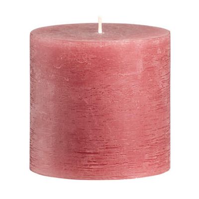 Stompkaars rustiek Sfeer - oudroze - 10 cm - Leen Bakker