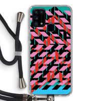 Skew Blush 2: Samsung Galaxy M31 Transparant Hoesje met koord