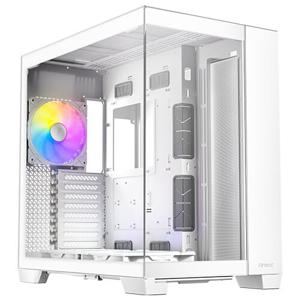 Antec C8 ARGB white tower behuizing 2x USB-A | 1x USB-C | Tempered glass