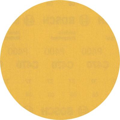 Bosch Accessoires Expert C470 schuurpapier voor excenterschuurmachines 125 mm, geen gaten, K400 50-delig - 1 stuk(s) - 2608901156