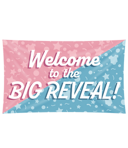 Gevel vlag gender reveal
