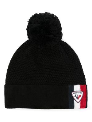Rossignol bonnet Akar à pompon - Noir