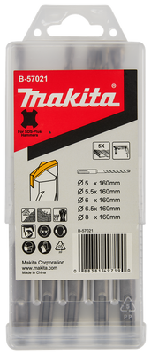 Makita Accessoires B2S: Betonborenset 5-delig - B-57021