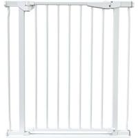 Veiligheidshekje - DREAMBABY - Automatisch sluiten - Lage basis - Geschikt voor hoogtes van 75-81 cm, 76 cm - Wit