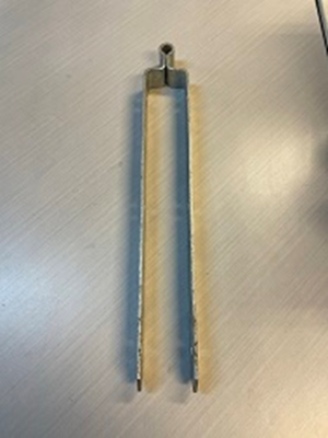 Waelbers Heng dubbel 600mm 77mm Breed, thermisch verzinkt (FV) - 2 Stuk(s) - 575053.41
