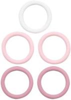 Go Handmade Siliconen Ringen 5 Stuks 00 Roze Mix