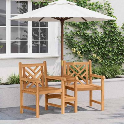 Tuinstoelen Bruin 152 x 63 x 89 cm Massief teakhout
