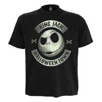 Nightmare before Christmas T-Shirt Jack Crest Size L