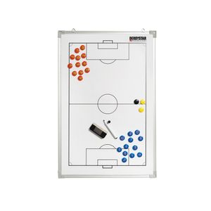 Derbystar Tactiekbord Voetbal wit 4